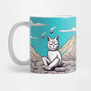 Alone Cute Cat Mug